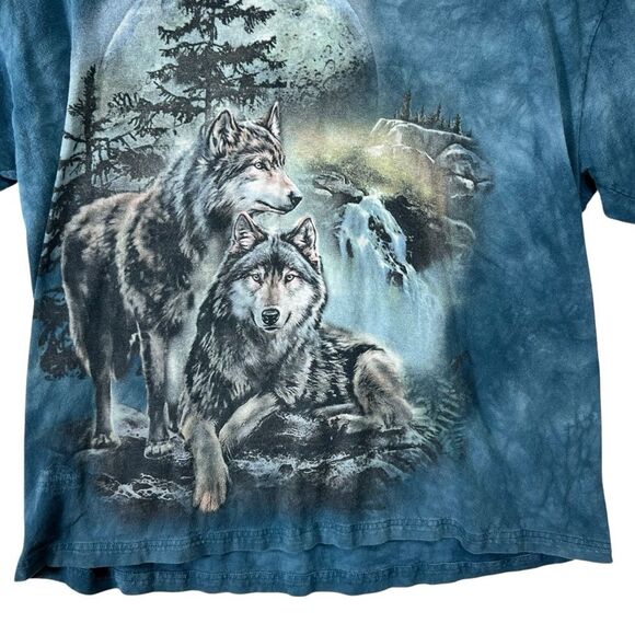 The Mountain wolf large Tie dye graphic tee - Picture 3 of 13